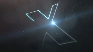Dynamic Glowing Logo Reveal with Light Flares