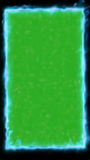 Blue Fire Frame Effect 🔥 | Free Green Screen Overlay (No Copyright)
