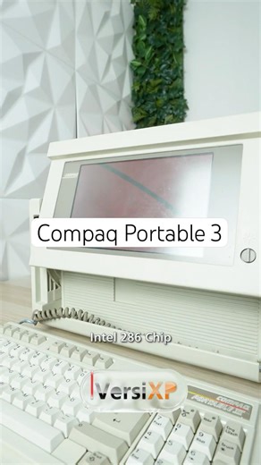 Da habe ich einen Großen! 😳 #tech #compaq #computer #msdos #vintage #gaming #pc #retro #laptop