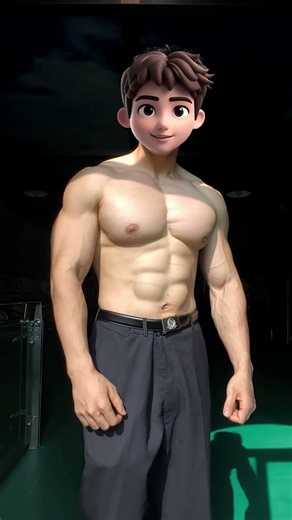 Shy Muscle Boy 害羞肌肉男孩