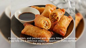 Classic Homemade Egg Rolls Easy and Tasty