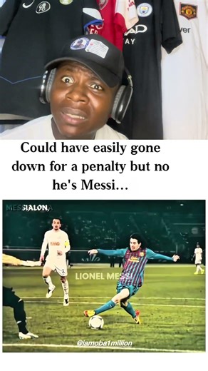 Lionel Messi’s brilliance comes from pure efficiency. His close control, low center of gravity.