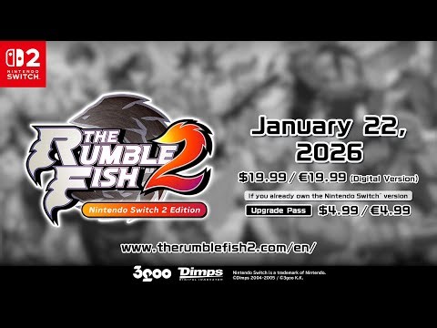 The Rumble Fish 2 - Nintendo Switch 2 Edition Videos for Nintendo Switch 2 - GameFAQs