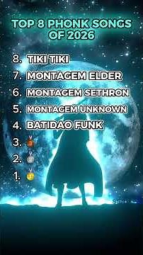 Top 8 Phonk Songs of 2026😈