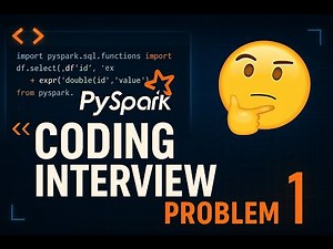 PySpark Coding Interview Problem #1 | Real-World Scenario | Crack Data Engineer Interviews