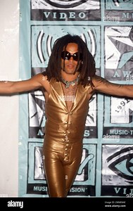 Lenny Kravitz at the 1991 MTV Video Music Awards September 05, 1991 Credit: Ralph Dominguez/MediaPunch Stock Photo - Alamy