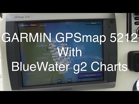 Garmin GPSmap 5212 with BlueChart g2 Maps #BirdDog1227