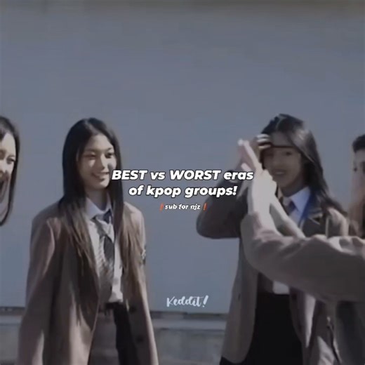 Best vs worst eras of kpop groups! #newjeans#itzy#idle#gidle#ive#lesserafim#keşfet#fypシ