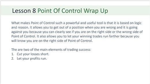 POC - Lesson 8 - Point Of Control Wrap Up