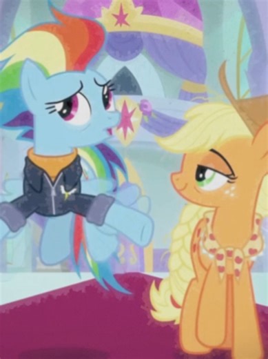 Applejack and Rainbow Dash Friendship Moments