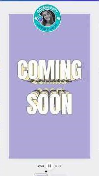 Fan-Open Text Animation in Canva 💜 All you need is a free account #canvassador #canvalove