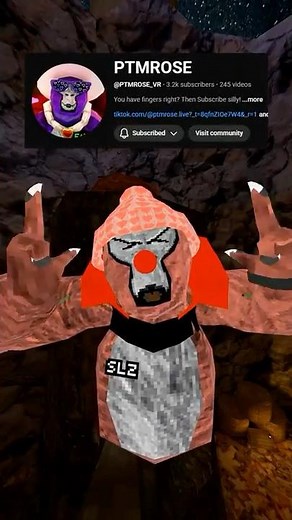 Day 5 Of Supporting Monkes! Part: ‪@PTMROSE_VR‬ #gorillatag