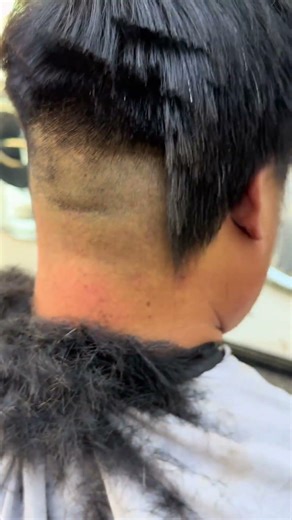 The moment the scissors fell, I knew it was right!#barbershop #barber