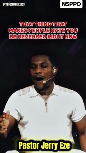 That thing that makes people hate you be reversed by Mercy | Pastor Jerry Eze #nsppd #jerryeze