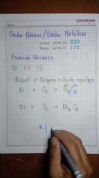 Chemical equation of basic oxides #chemistry #inorganicchemistry