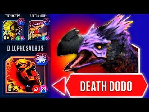 TOP 3 BEST WARRIORS FIGHTING THE DEATH DODO BOSS | JURASSIC WORLD THE GAME