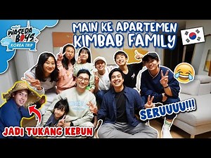 WASEDABOYS KE APARTEMEN KIMBAB FAMILY!! SERU BANGET 😂 - KOREA TRIP #5