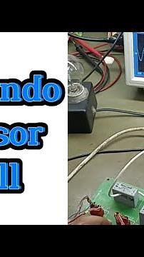 SENSOR HALL - Aprenda a testar, usando na leitura de corrente elétrica.