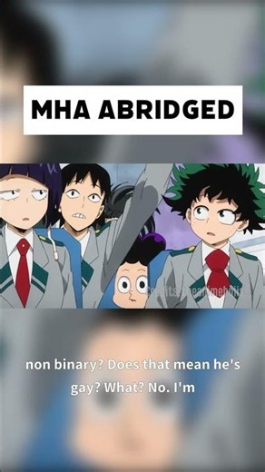 not mine/Credit: @theanimeboiis Bakugo identifies as WHAT?! 💀 #shorts