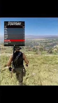 Rampage Trainer, the only mod you need #rdr2 #reddead #pcgaming #reddeadredemption2