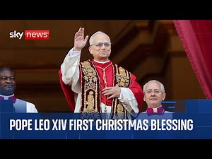 Pope Leo XIV leads his first Christmas mass at the Vatican | 25 December 2025
