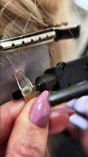 nice ! you need? hot tool.keratin hair #hairextension