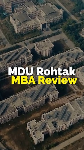 Is doing an MBA from MDU Rohtak worth it? Find out. #MBA #MDURohtak #MDU #MDUReview #MDUCollegeReview #CollegeReview #MBAadmissions #MDUsalarypackage #MDURohtakFees #MDURohtakPlacements #MDURohtakMBA #shikshadotcom #MBAProgram #mbastudent | Shiksha.com