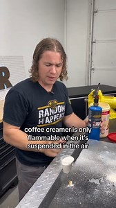 Blowing fire with WHAT??? 🔥🔥 #kingofrandom #donttrythisathome #fire #fypage #viraltiktok #science #themoreyouknow | The King of Random