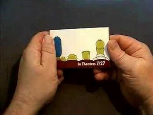 The Simpsons Movie Flip Book