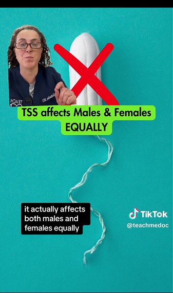 #greenscreen 🥵🤒😣TOXIC Shock Syndrome is a life-threatening illness categorized by HIGH FEVERS, SUNBURN RASH (including PALMS of hands & SOLES of feet), GI ISSUES (pain, vomiting, diarrhea), LOW BLOOD PRESSURE, DELIRIUM, ORGAN Failure 🟰It is NOT just for women who use tampons. It affects women and men equally 🦠TSS is caused by a Strep/Staph infection. It’s trigger is a minor infection such a flu, skin abrasion, recent surgery, or internal packing (tampon or nasal packing) 📛TSS produces a SU
