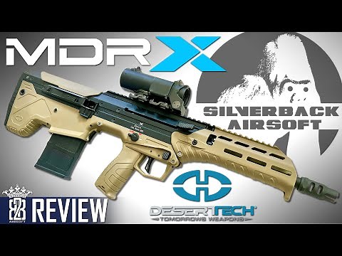 Silverback Desert Tech MDR-X Bullpup Review - Airsoft Deutsch