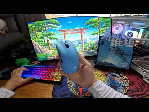 Novo Mouse ATK F1 V3 Muito Melhor Agora e Mais Leve 36g - Um dos Melhores da ATK