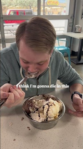 16 scoops of ice creaming 1 hour?!