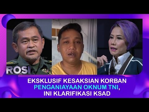 Kesaksian Relawan Dipukul Batu, Ini Klarifikasi KSAD | ROSI