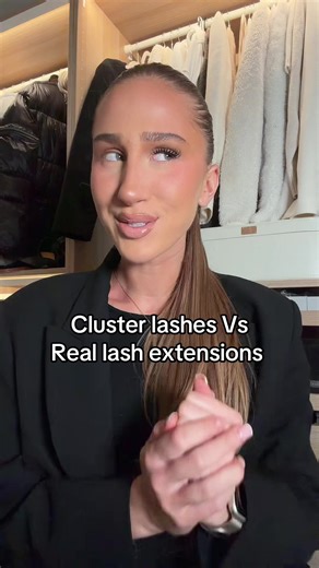 Cluster Lashes vs Real Lash Extensions: A Comparison