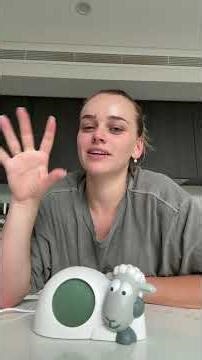 Sam the sheep sleep training clock!!