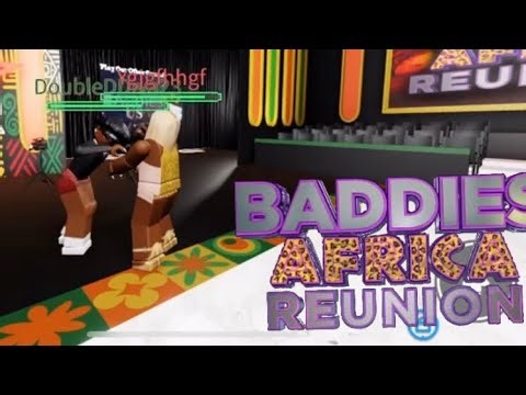 ROLLIE Vs Elsie - Baddies Africa | Reunion Roblox remake #fyp #baddies #roblox