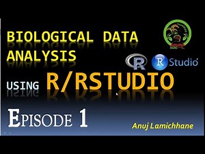 Biological Data Analysis using RStudio| Episode 1| Installing R and RStudio| Recall Research Designs