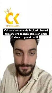 Cei care recomanda brokeri obscuri prin afiliere castiga comision chiar daca tu pierzi banii