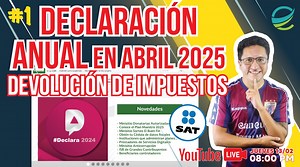 CURSO #1: Declaración Anual en ABRIL 2025 🔥DEVOLUCIÓN DE IMPUESTOS🔥 . . . . . . . . . . #declaracionanual2025 #abril2025 #personasfisicas #devoluciondeimpuestos #sat #contafiscalasesorías #fypシ゚viralシfypシ゚ | Conta Fiscal Asesorías