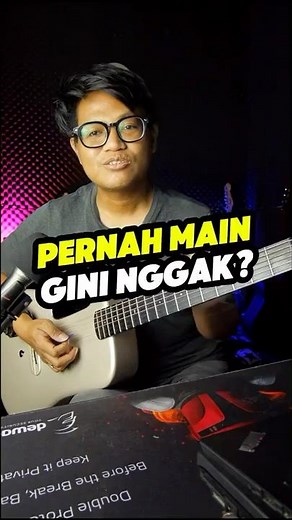 Have you ever played guitar like this? If not, you should try it!