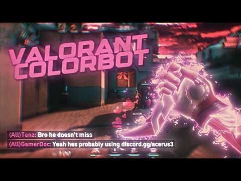 The Best Valorant Colorbot used by STREAMERS 🤯(SHOWCASE)