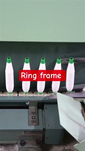 Ring frame #machine #textile