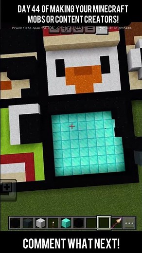 Day 44 of making your mc mobs/creators in sand art! #minecraft #noads #fyp #gaming #minecraftshorts