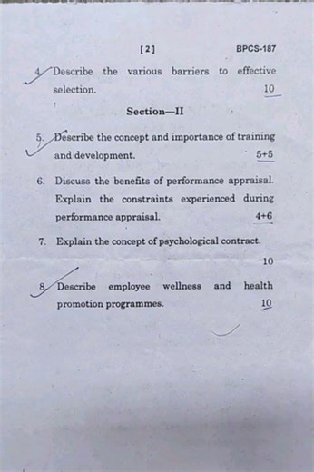 bpcs 187 previous year question paper June-2022