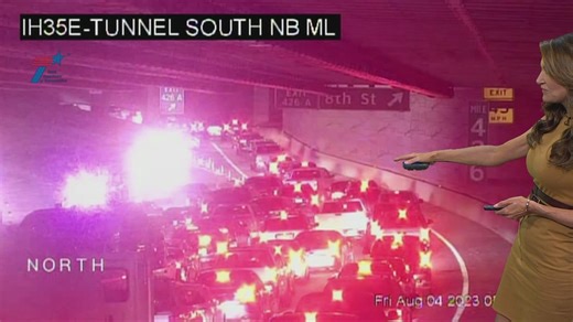 I-35E cleared after shutdown heading into downtown Dallas