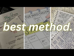 How to Make the GREATEST Revision Timetable (FULL GUIDE)