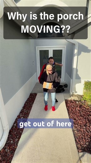 I thought it was a porch pirate.