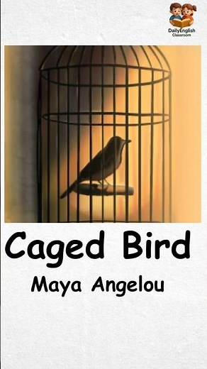 class 8 notes | Caged Bird | Maya Angelou | poem explanation