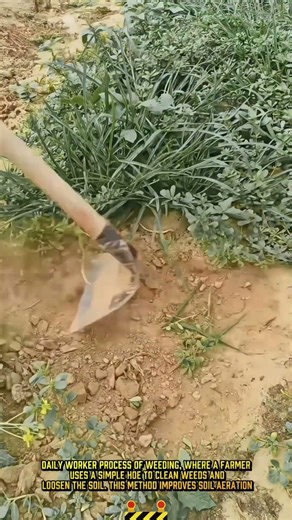 Manual Weeding Process for Clean and Productive Farmland #dailywork #Farming
